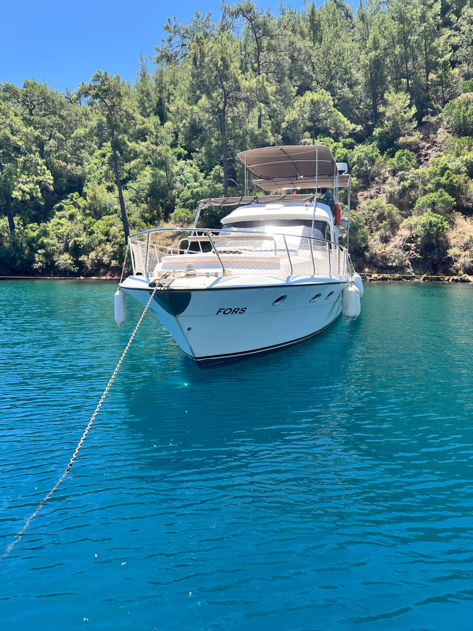Fors Yacht Göcek koyları demirleme