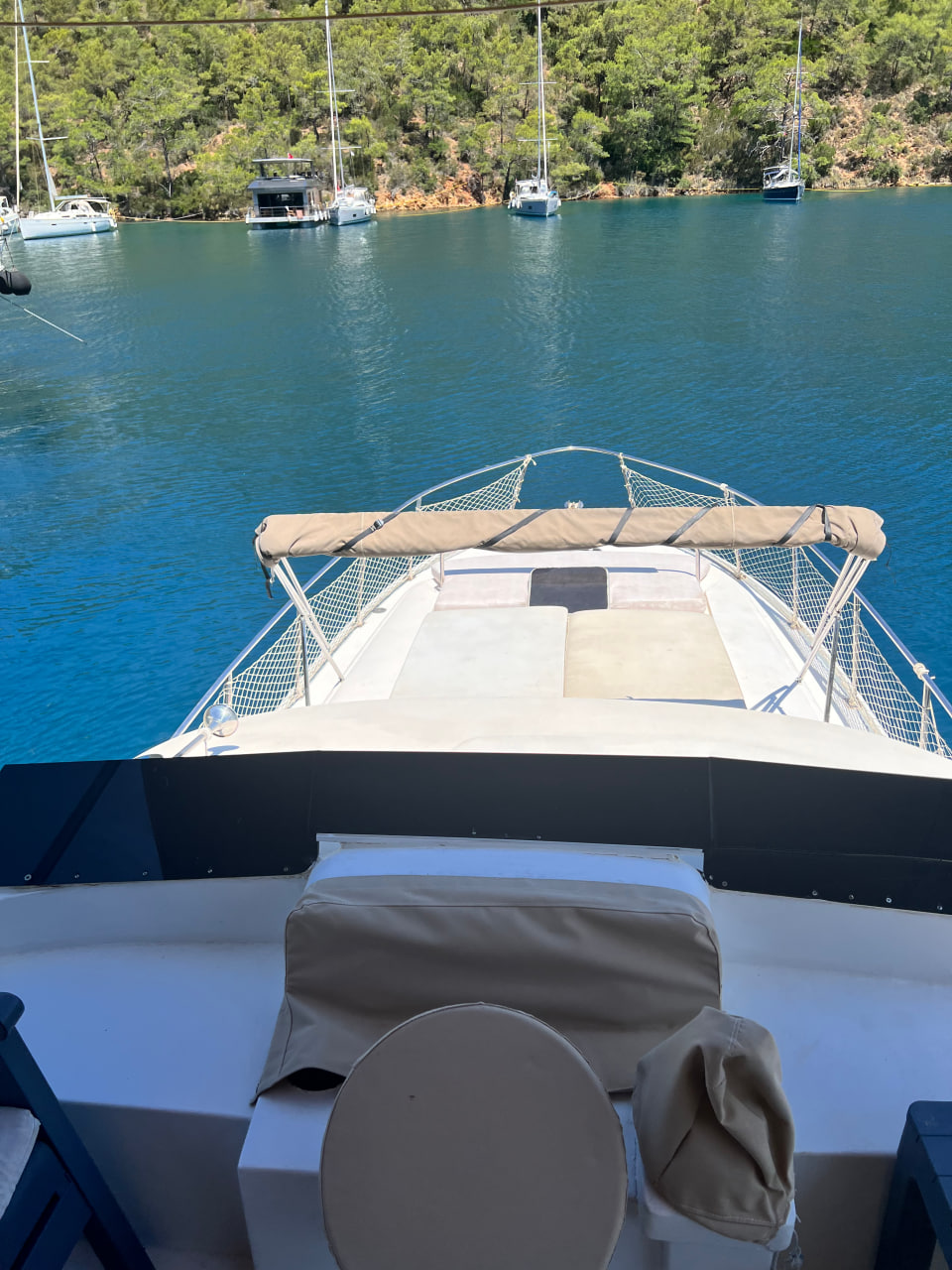 Fors Yacht arka platform ve yüzme alanı